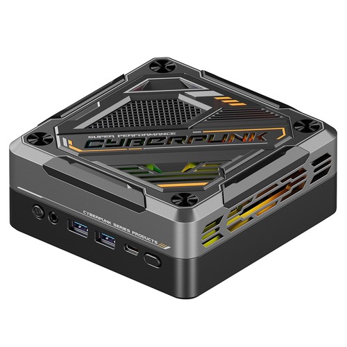 MN78 Mini-PC, 16 GB DDR5 RAM, 512 GB M.2 SSD – Schwarz, EU