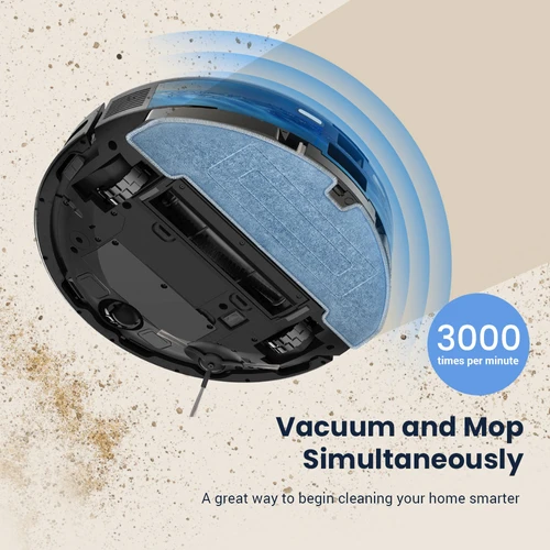 Proscenic V10 3000Pa Suction Robot Vacuum Cleaner, Floor Mopping