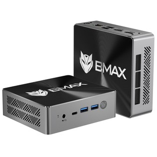 BMAX B8 Pro Mini PC, Intel Core i7-1265U 10 Cores Processor Up to 4.8GHz, 24GB DDR5 RAM 1TB NVMe SSD, WiFi 6 Bluetooth 5.2, 2*HDMI+1*Type-C 4K@60Hz Triple Display, 2*USB3.0 2*USB2.0 1*RJ45 – EU