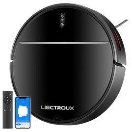 Liectroux M7S Pro Robot Vacuum Cleaner Sweeping Vacuuming Mopping Integrated 2D Map Navigation 4400mAh Battery Run 110mins