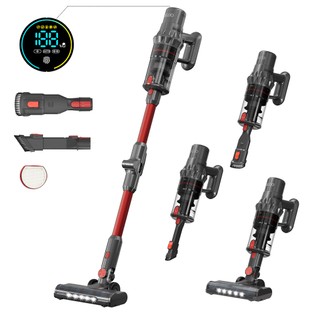 JIGOO C500 Cordless Vacuum Cleaner 33KPa Suction