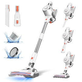 Ultenic U10 Pro Cordless Vacuum Cleaner 400W 27Kpa Max Suction 5-Layer Filtration 115000rpm Speed Motor 35min Runtime