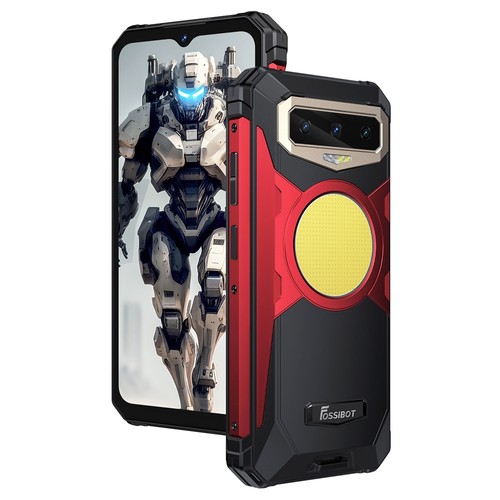 FOSSiBOT F102 Smartphone 12GB 256GB Röd