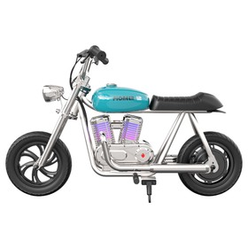 HYPER GOGO Pioneer 12 Plus with App Electric Motorcycle for Kids -Blue