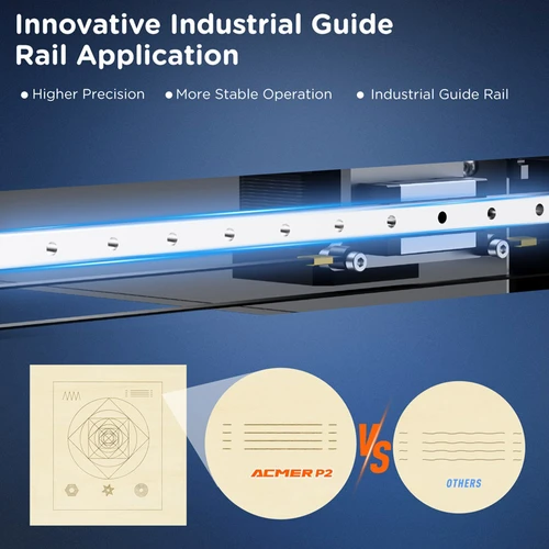 ACMER P2 33W Laser Engraver Cutter with Auto Air Assist
