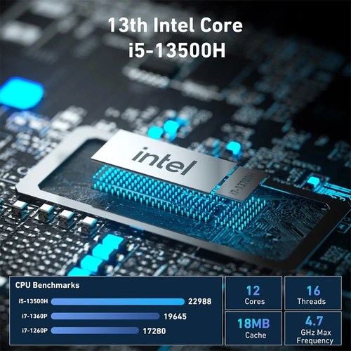 T-bao N9N Pro Mini PC Intel Core i3-N305 16GB RAM and 512GB ROM EU