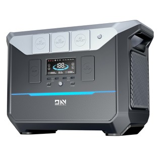 DaranEner NEO2000 Portable Power Station, 2073.6Wh LiFePO4 Battery Solar Generator, 2000W AC Output, 1.8 Hours Full Charge, 14 Ports, Wireless Charging, for Outdoors Camping, Travel, RV, Home Emergency