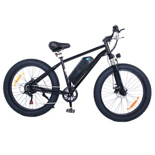 OT15 Electric Bike, 26*4.0 inch Fat Tires 500W Motor 48V 17Ah Battery 25km/h Max Speed 100km Max Range Dual Disc Brake