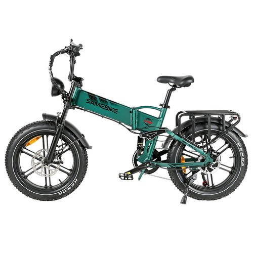 SAMEBIKE RS-A02 Elektrofahrrad 20 Zoll 1200W Motor 48V 17AH 45km/h - Grün