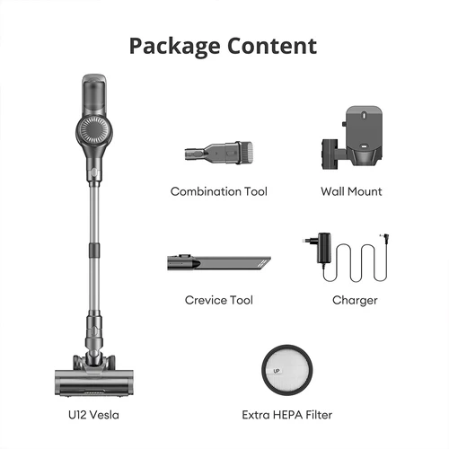 AC Adapter Charger For Ultenic U12 Vesla U12Vesla Cordless Stick Vacuum  Cleaner