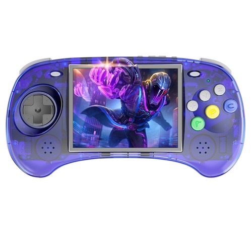 ANBERNIC RG ARC-S Game Console - Transparent Blue