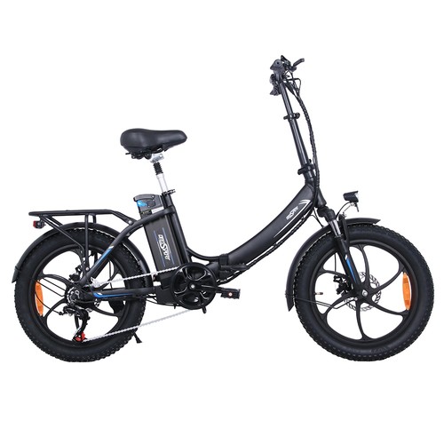 ONESPORT OT16 Electric Bike 20 inch 48V 15Ah 25km/h 350W Motor – Black | 
Europe