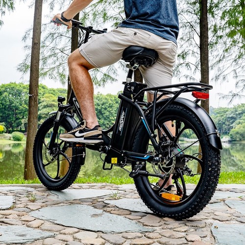 ONESPORT OT16 Electric Bike 20 inch 48V 15Ah 25km/h 350W Motor - Black ...
