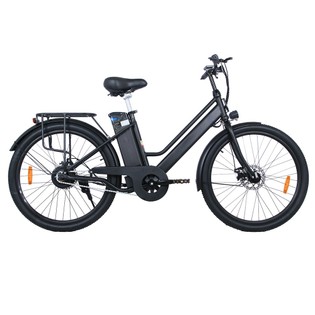 OT18 Electric Bike, 26*2.35 inch Tires 350W Motor 36V 14.4Ah Battery 25km/h Max Speed – Black