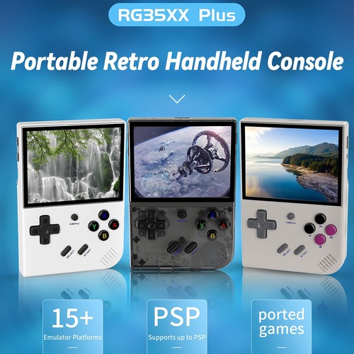 ANBERNIC RG35XX Plus Game Console 32GB/128GB Grey