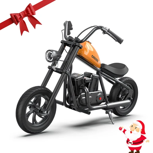 Hyper Gogo Cruiser 12 Pro Electric Motorcycle for Kids Orange/Without Ride on Toys