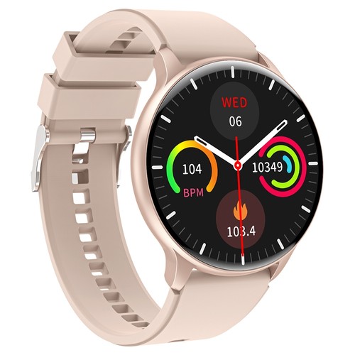 G5 Smartwatch 1,63 Zoll IPS-Bildschirm Wasserdichte Sportuhr Gesundheitsüberwachung Bluetooth-Anrufe – Pink