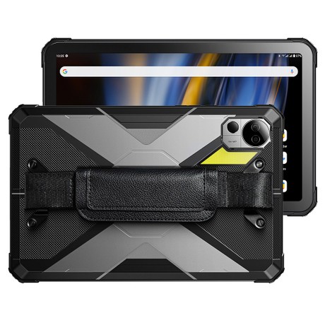 FOSSiBOT DT2 Rugged Tablet, Android 13, 4G Dual SIM, 10.4'' 1200x2000 IPS Display, MTK Helio G99 Octa Core 2.0GHz, 12GB RAM 256GB ROM, WiFi6 Bluetooth5.0, 64MP+32MP Camera, 22000mAh 66W Fast Charge, LED Flasher, Water/Dust/Shock-proof, Face ID - Grey