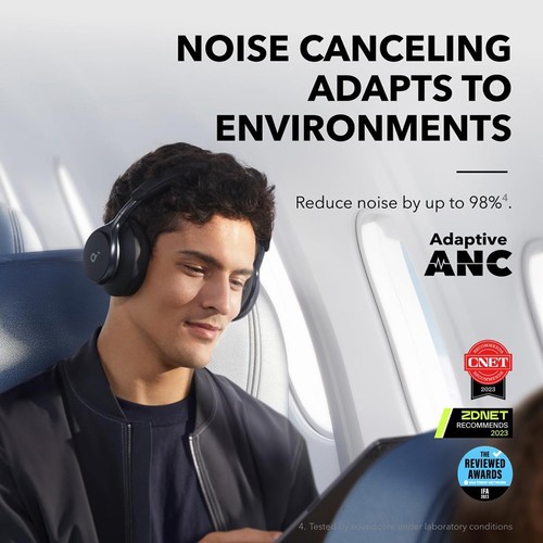 Anker space one black 新品未使用 Amazon.com: Soundcore by Anker, Space One, Active Noise