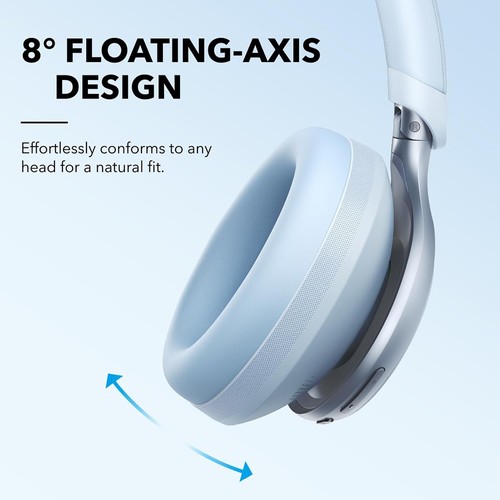 ビッグ割引 Space Soundcore Anker One Blue - Headphones ヘッドホン
