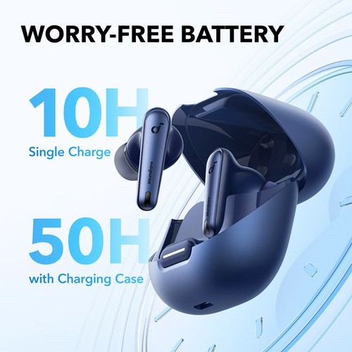 Anker Soundcore Liberty 4 NC Earbuds - Blue
