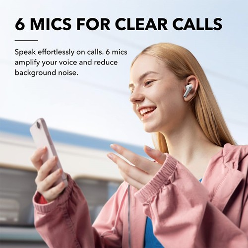 Anker Soundcore Liberty 4 NC Earbuds - White