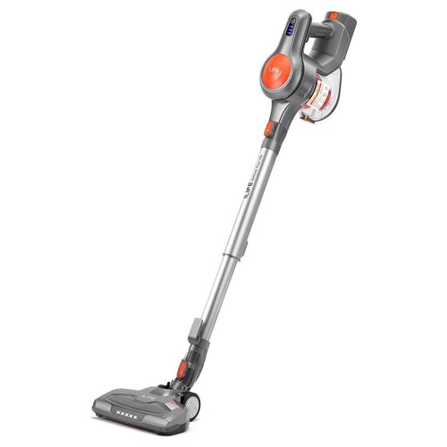 ILIFE H70 Plus Cordless Handheld Vacuum Cleaner, 21KPa Suction, 70000RPM Brushless Motor, 1.2L Dust Cup, 40 Mins Max Runtime, 8x2500mAh Batteries, Floor Brush Lighting