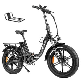Vitilan U7 2.0 折りたたみ式電動自転車 - ブラック