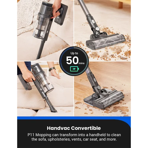 Proscenic P11 Handheld Cyclone Central Wet Dry Steam Cordless A Wireless  Portable Vacuum Cleaner Filter Self-Emptying Dustbin - AliExpress
