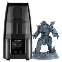 Elegoo Mars 4 Ultra 9K Resin 3D Printer, 7inch 9K Mono LCD, 150mm/h Max Printing Speed, 4-Point Leveling, ACF Release Liner Film, Air Purifier, WiFi Connection, Linux OS, 153.36x77.76x165mm