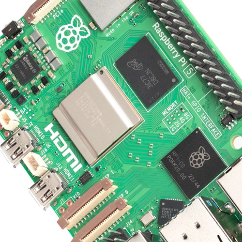 Raspberry Pi 5-Entwicklungsplatine, 8 GB RAM, Dual-4K-Display, Dualband-WLAN Bluetooth 5.0