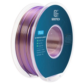 Geeetech Dual Color Silk PLA Filament Gold and Purple