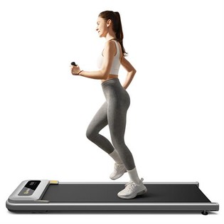 UREVO U1 Under Desk Walking Treadmill, 42x125cm Running Area, 2.25HP Motor, Max Load 120kg, LED Display, for Home