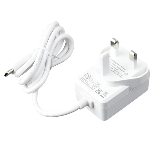 27W USB Type-C Power Supply for Raspberry Pi 5 UK Plug