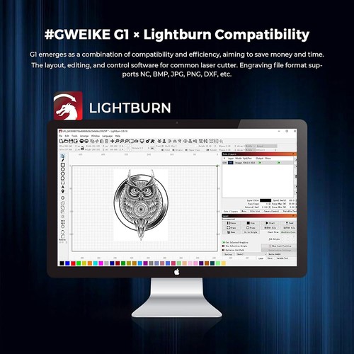 Gweike G1 10W Laser Engraver Cutter Gweike G1 10W Laser Engraver Cutter