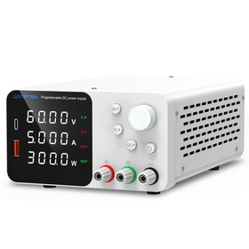 WANPTEK TPS605 Regulated DC Power Supply White UK Plug