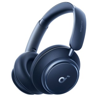 Anker Soundcore Space Q45 Headphones, Adaptive ANC, 50 Hours Playtime (ANC on), Bluetooth 5.3, App Control – Dark Blue