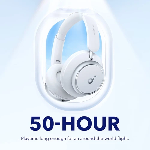 Anker Soundcore Space Q45 Headphones - White