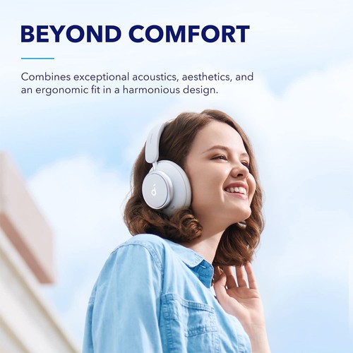 Anker Soundcore Space Q45 Headphones - White