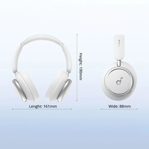 Anker Soundcore Space Q45 Headphones - White