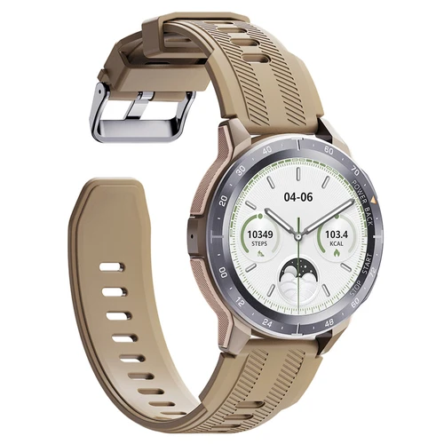 FOSSiBOT VIRAN W101 Smartwatch AMOLED Display Coffee Color
