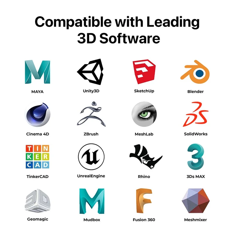 3DMakerpro Magic Swift Plus 3D Scanner Premium Edition