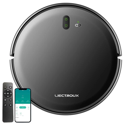 Liectroux L200 Robot Vacuum Cleaner & Wet Mop ,Auto charging,4000PA suction  power ,WIFI APP control for pet hair cleaning (EU WAREHOUSE IN STOCK))