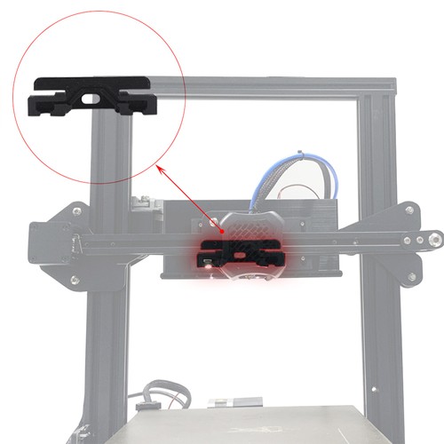 FYSETC FDM 3D-skrivarmunstycke LED-belysningssats för ENDER-3, ENDER-3 PRO, ENDER-3 V2