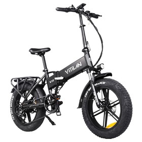 Vitilan V3 750W Electric Bike - Black