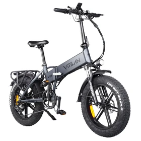 20'' Vélo électrique Double Moteur Vélo électrique Pliant, Tout-Terrain 4.0  Pneu | 48V/17Ah Batterie Lithium(90KM) et Freins Hydrauliques, 370% Pedal