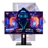 KTC H27T22 27-inch Gaming Monitor 2560x1440 QHD 16:9 ELED 170Hz Fast IPS Panel Screen 1ms GTG Response Time 99% sRGB HDR10 Low Motion Blur Compatible with FreeSync G-SYNC USB 2xHDMI2.0 2xDP1.4 Audio Out Horizontal & Vertical Rotated VESA Mount