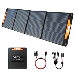 Blackview Oscal PM200 200W Foldable Solar Panel Adjustable Kickstand