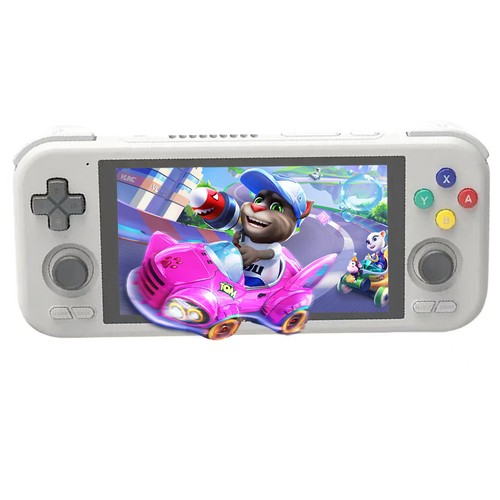 Retroid Pocket 4 Pro Game Console – Grey (Colorful ABXY Keys)