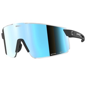 Powster Phantom Cycling Glasses - Light Blue, Black Frame